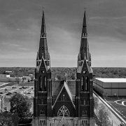 2020-05-16_005029_WTA_Mavic2Pro The Sweetest Heart of Mary Roman Catholic Church is located at 4440 Russell Street (at East Canfield Street) in Detroit, Michigan, in the Forest Park...