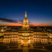 2024-03-01_192588_WTA_Mini4Pro The Michigan State Capitol, located in the heart of Lansing, stands as a testament to the state's rich history and democratic principles. Designed by renowned...