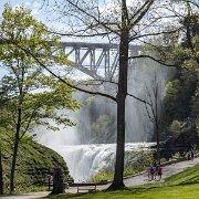 Waterfall Letchworth State Park Upper Falls