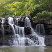 Waterfall Brush Creek Falls, Athens, West Virginia