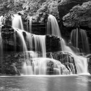 Waterfall Brush Creek Falls, Athens, West Virginia