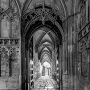 2014_05_24-WTA-5DM3-6343_HDR Gloucester Cathedral, or the Cathedral Church of St Peter and the Holy and Indivisible Trinity, in Gloucester, England, stands in the north of the city near the...