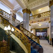 2023-05-02_182826_WTA_R5 The Seelbach Hotel is a historic luxury hotel located in the heart of downtown Louisville, Kentucky. The hotel was first opened in 1905 by Bavarian brothers...