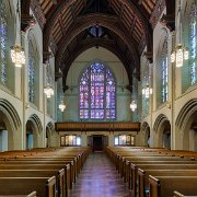 2019-10-13_20387_WTA_5D Mark IV_HDR Jefferson Avenue Presbyterian Church. Located in Detroit's Indian Village neighborhood, the church was designed by legendary Detroit architect Wirt C. Rowland,...