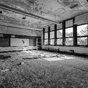 2014-04-27_10-06_16461_WTA_5DM3_HDR-8 Courville Elementary School, located on the northeast side of the city, was built in 1921 as part of a rapid expansion of the Detroit Public Schools system....