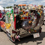 2012-07-28_11-52_07156_WTA_5DM3 Art Car. Photo taken at Makers Faire . It is the Midwest's largest do-it-yourself festival and also features art exhibits, engineering demonstrations, musical...