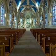 2023-05-12_196358_WTA_R5 The Basilica of St. Mary in Natchez, Mississippi is a stunning example of Gothic Revival architecture. Its design was influenced by the French Renaissance style...