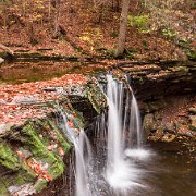 Waterfall Ricketts Glen State Park, Luzerne, Sullivan, and Columbia counties, Pennsylvania