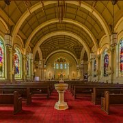 2024-05-13_456111_WTA_R5-HDR 2024 Road Trip - Day 42 Spokane Washington to Pullman Washington The Cathedral of Our Lady of Lourdes in Spokane, Washington, stands as a testament to the faith...