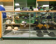 2017-08-07_126696_WTA_5DM4 Henry the Hatter Store - Detroit, Michigan. Henry Komrofsky had worked as a hatter at the John C. Hartz shop before deciding to open up his own shop. Gustave...