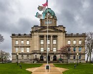2024-04-03_287762_WTA_R5 The current Kankakee County Courthouse was constructed from 1909-1912. It is the third courthouse to occupy the same site, and is an excellent example of Beaux...
