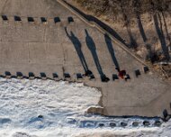 2021-03-19_048871_WTA_Mavic2Pro Point Betsie Light is located on the northeast shore of Lake Michigan — at the southern entrance to the Manitou Passage — north of Frankfort in Benzie County in...