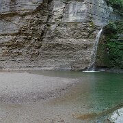 2022-07-27_136313_WTA_R5_Pano_98 Images_29095x8032_0000 Eagle Cliff Falls, Havana Glen Park, New York