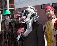2014-03-23_14-06_11159_WTA_5DM3 The Marche du Nain Rouge The founder of Detroit, Antoine de la Mothe Cadillac, met a fortune teller in 1701 who told him his dreams about a red devil were of...