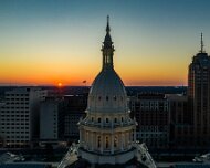 2020-04-11_002294_WTA_Mavic2Pro The Michigan State Capitol is the building that houses the legislative branch of the government of the U.S. state of Michigan. It is in the portion of the state...