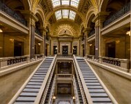 2024-04-04_290353_WTA_R5 The Wisconsin State Capitol, located in Madison, stands as an iconic symbol of the state's political history and architectural grandeur. Designed by George B....