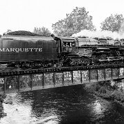 2016-08-20_99397_WTA_5DSR Pere Marquette 1225 is a 2-8-4 (Berkshire) steam locomotive built for Pere Marquette Railway (PM) by Lima Locomotive Works in Lima, Ohio. 1225 is one of two...