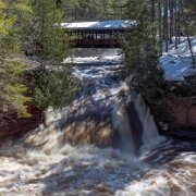 2023-04-14_173728_WTA_R5 Amnicon Falls is a scenic waterfall and state park located in northern Wisconsin, near the border with Minnesota. The falls were formed during the last ice age,...