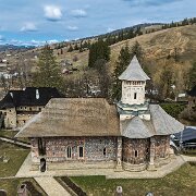 2025-03-19_276667_WTA_Mini4Pro Moldovita Monastery, Romania Moldovița Monastery, located in the historical region of Bukovina, Romania, is one of the most renowned medieval monastic complexes...