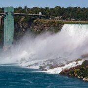 2017-08-25_134708_WTA_5DM4 Niagara Falls (/naɪˈæɡrə/) is the collective name for three waterfalls that straddle the international border between Canada and the United States; more...