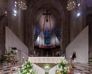 2015-04-13_72903_WTA_5DM3 The Cathedral of the Most Blessed Sacrament is a decorated Gothic Revival style Roman Catholic cathedral church in the United States. It is the seat of the...