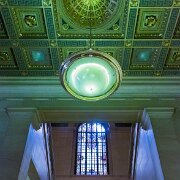 2013-08-13_12-13_29303_WTA_5DM3 Designed by Cass Gilbert, the Detroit Public Library was constructed with Vermont marble and serpentine Italian marble trim in an Italian Renaissance style. His...