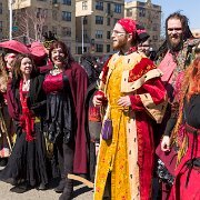 2014-03-23_12-36_10248_WTA_5DM3 The Marche du Nain Rouge The founder of Detroit, Antoine de la Mothe Cadillac, met a fortune teller in 1701 who told him his dreams about a red devil were of...
