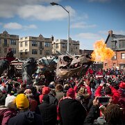 2014-03-23_13-42_10911_WTA_5DM3 The Marche du Nain Rouge The founder of Detroit, Antoine de la Mothe Cadillac, met a fortune teller in 1701 who told him his dreams about a red devil were of...