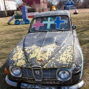 2012-03-11_14-25_17773_WTA_5DM2 The Heidelberg Project is an outdoor art project in Detroit, Michigan. It was created in 1986 by artist Tyree Guyton and his grandfather Sam Mackey (
