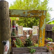 2013-08-13_14-50_29533_WTA_5DM3 The Heidelberg Project is an outdoor art project in Detroit, Michigan. It was created in 1986 by artist Tyree Guyton and his grandfather Sam Mackey (