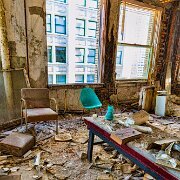 2014-01-14_22-03_39071_WTA_5DM3 The Park Avenue Building is a 12-story beaux-arts high-rise located at 2001-2017 Park Avenue in the Park Avenue Historic District in downtown Detroit, Michigan....