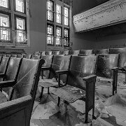 2014-04-27_10-23_16587_WTA_5DM3_HDR Courville Elementary School, located on the northeast side of the city, was built in 1921 as part of a rapid expansion of the Detroit Public Schools system....