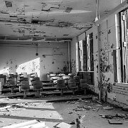 2014-04-12_08-40_14644_WTA_5DM3_HDR Harry B. Hutchins Intermediate School, located on the north side of Detroit, was part of a new wave of education in the city when it opened in 1922. Despite the...