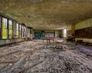 2014-08-31_49013_WTA_5DM3_HDR St. Agnes Catholic Church is one of the most well-known abandoned churches in Detroit. It was built in 1921, and abandoned in 2006.
