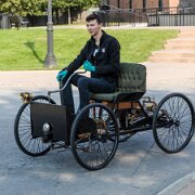 2017-09-10_139064_WTA_5DM4 Antique Car Festival, Greenfield Villiage, Dearborn, Michigan The Edison Institute was dedicated by President Herbert Hoover to Ford's longtime friend Thomas...