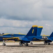 2017-08-31_135367_WTA_5DM4 The Blue Angels is the United States Navy's flight demonstration squadron, with aviators from the Navy and Marines. The Blue Angels team was formed in 1946,...