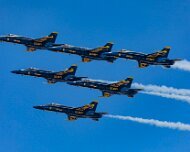 2020-05-12_002422_WTA_5DM4 Detroit - Blue Angels The Blue Angels flight demonstration squadron was formed in 1946 by the United States Navy. The unit is the second oldest formal aerobatic...