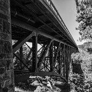 WTA_5DM3 - 2012_08_27 - 0206-Edit-2 Cut River Bridge is a cantilevered steel deck bridge over the Cut River in the Upper Peninsula of the U.S. state of Michigan. It is located along U.S. Highway 2...