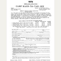 1978 enrolment form