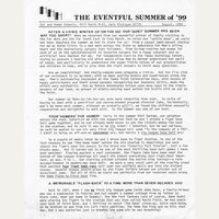 1999 letter from Homer &amp; Dorothy, 1