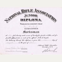 Certificate, 1 August 1967