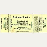 Ticket &mdash; Autumn Rock II
