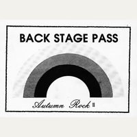 Backstage pass &mdash; Autumn Rock II