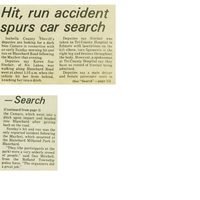 After the show, hit and run &mdash; Mayfest 1980
