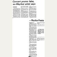 Johnny stirs up some controversy &mdash; Rock-A-Festa